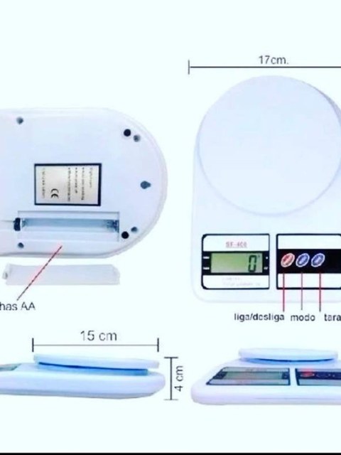 Balança 10KG para cozinha