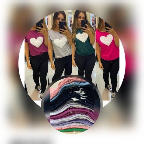 Maravilhosa Camiseta manga curta
