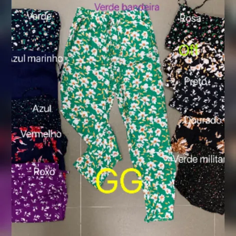 LINDA CALÇA VISCOSE COM BOLSO