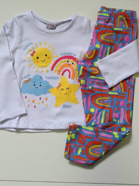 Conjunto Infantil Meia Estação Menina
