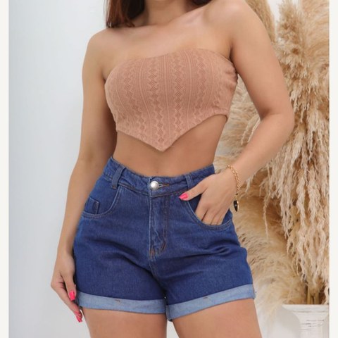 8007 short jeans feminina kissmelady