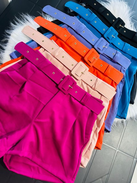 Short Alfaitaria com Cinto