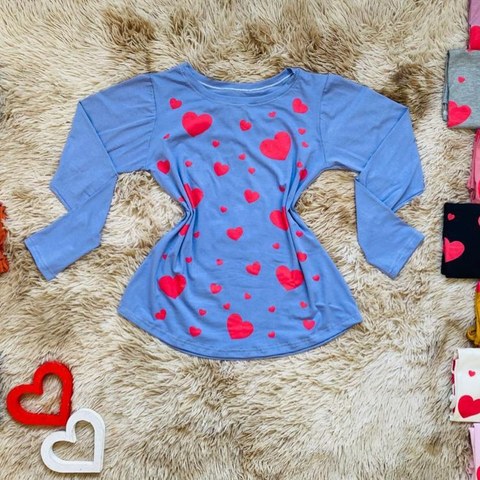 Blusa T-shirt Viscolycra estampas moda Verão Lili moda Feminina