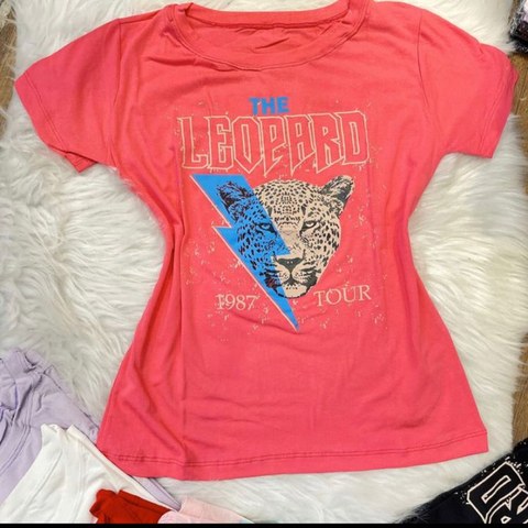 Blusa T-shirt viscolycar estampas verão Lili moda feminina