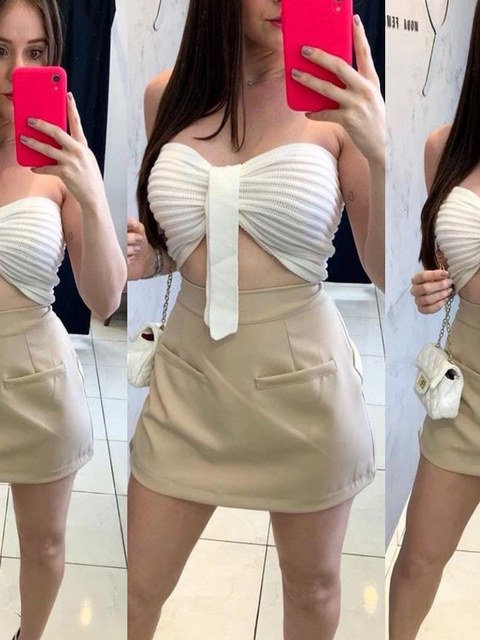 Top modal várias amarração