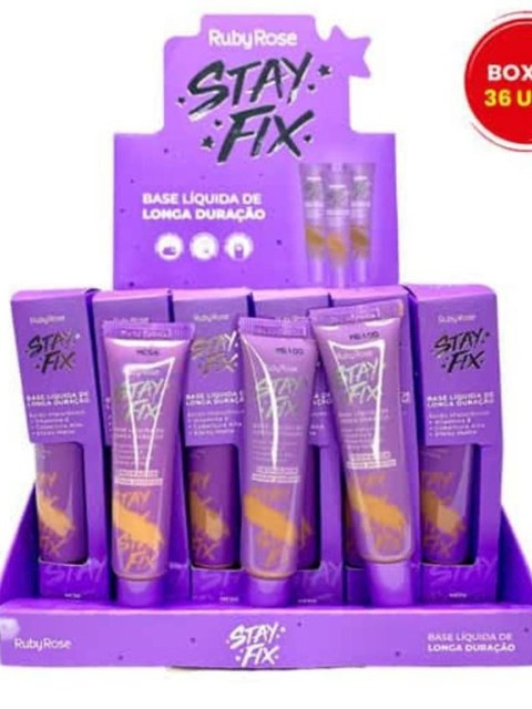 Base líquida stay fix ruby rose