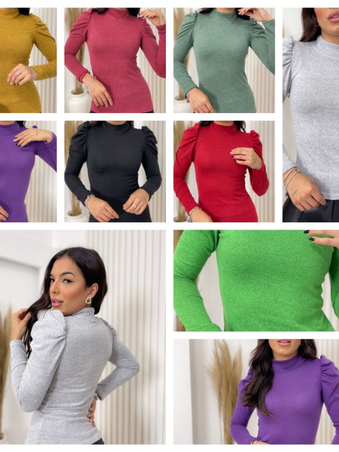 blusas feminina manga longa