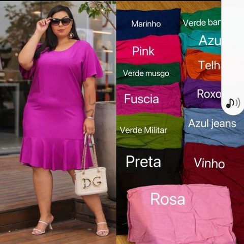 Vestido Plus size