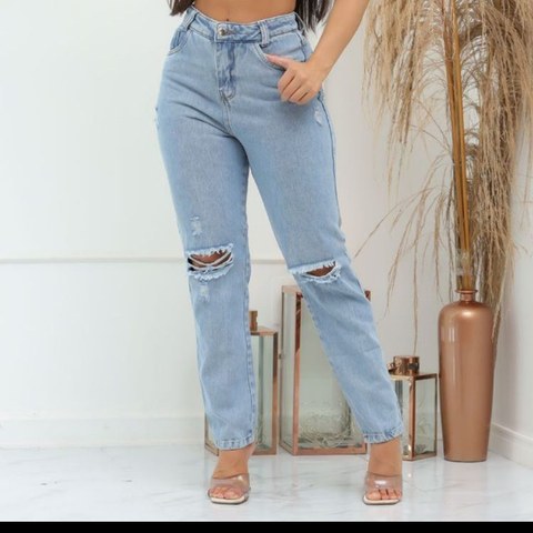 Calca jeans 9039# moda feminina isa