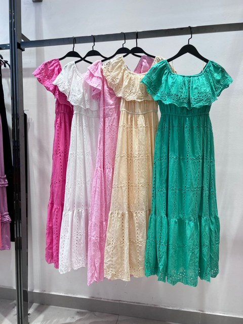 vestido longo de leise cicania importado