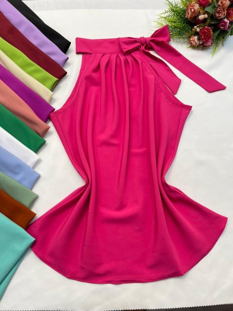 0225#Blusa amarrar