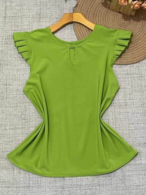 Blusa de crepinho