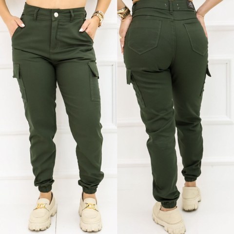 Mom jogger cargo jeans denim