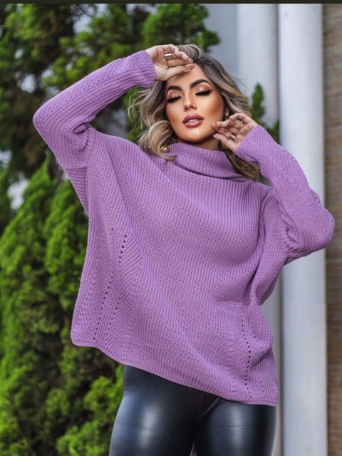 Tricôt de gola alta pedro ji