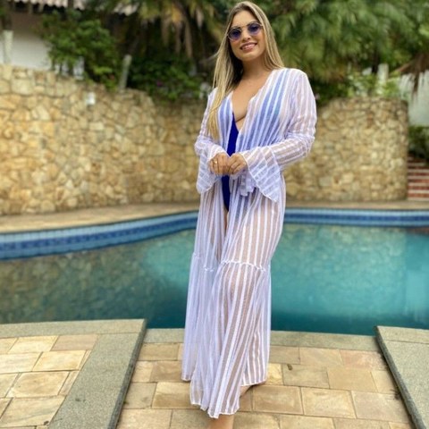 Saída de praia luxo