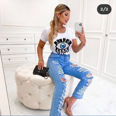 T shirts paete olho grego