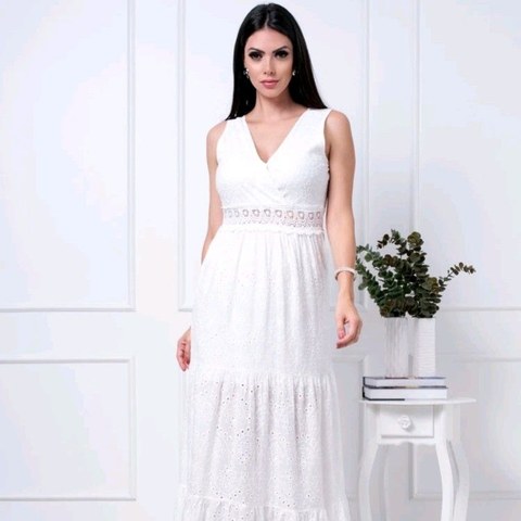 Vestido longo de lese QB 77