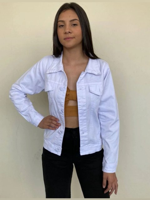 Jaqueta branca  novo