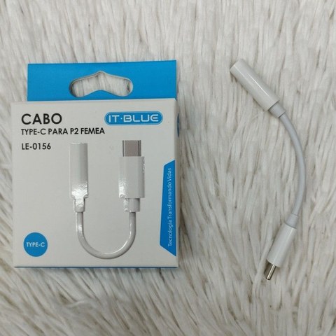 CABO IT·BLUE TYPE-C PARA P2 FEMEA LE-0156 TYPE-C