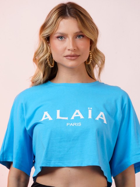 CAMISETA / CROPPED/ ESTAMPADA/ FEMININA/ 23025