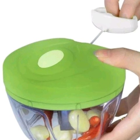 Mini Processador E Triturador De Alimentos Manual 3 Lâminas
