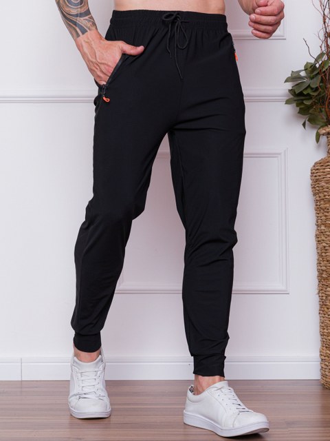 Masculina Elastana Desportivo Calças Homens Tecido Importado