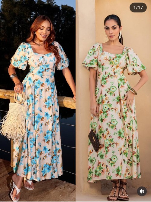 Vestido floral - Vanessa's Moda | ZAX