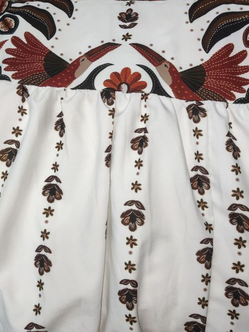 Cor Terracota Estampado