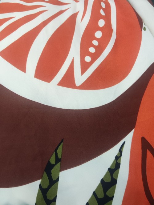 Cor Marrom Estampado