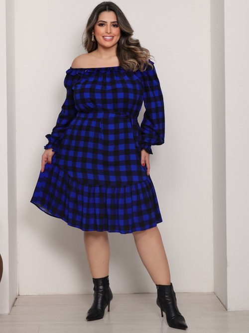 Cor Xadrez Azul