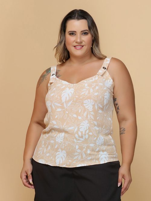 Cor Floral Fundo Bege