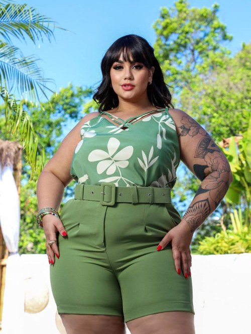 SHORT MARTHA - Belas Modas Plus Size | ZAX