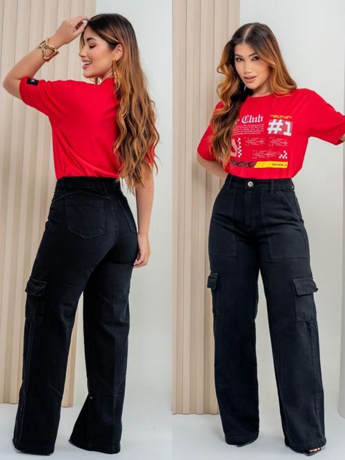 Cor Jeans Preto