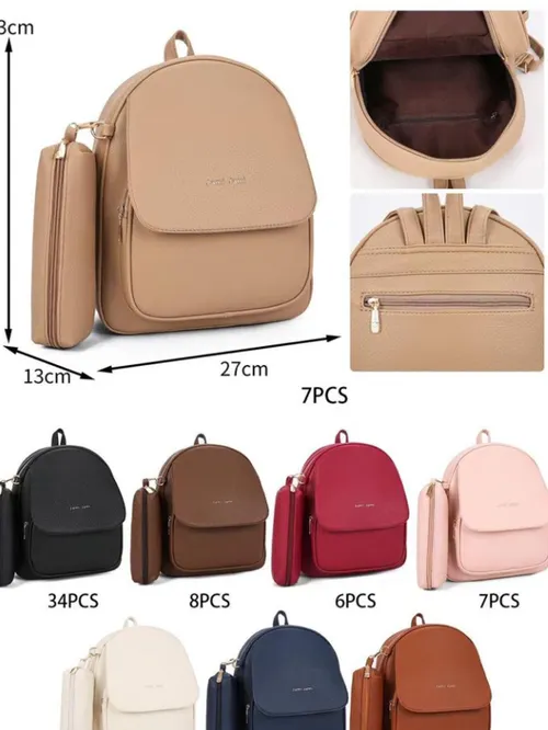 Mochila Feminina com estojo - Jami Jami | ZAX