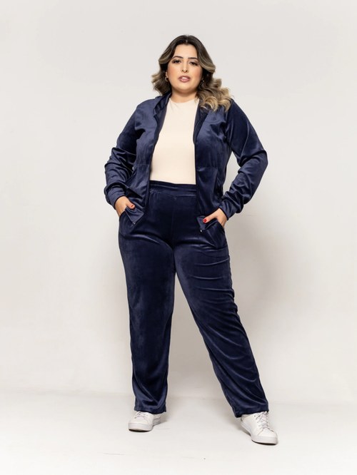 Conjunto De Veludo Plush Plus Size- Conpl-001 - HBD | ZAX