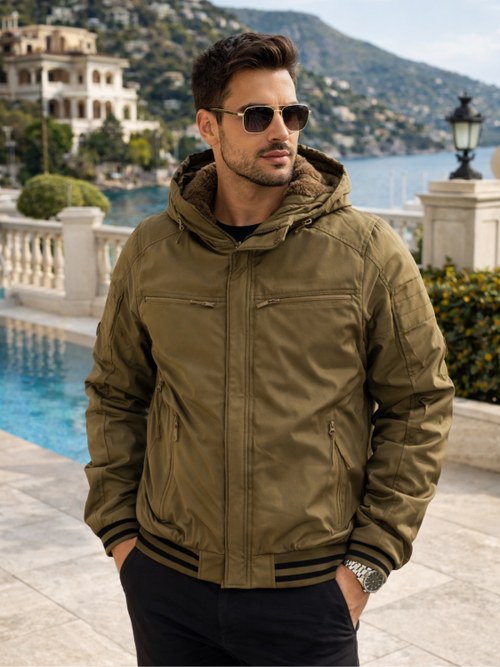 Jaqueta nylon forrada masculino - Okapi Jaqueta | ZAX