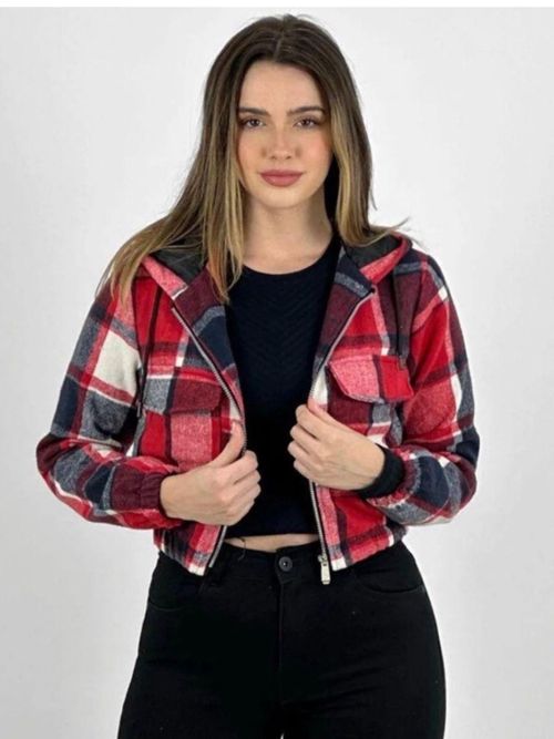 Cor Xadrez Vermelho