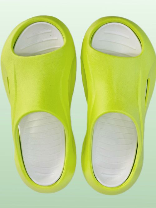 Cor Off-White Verde Lima