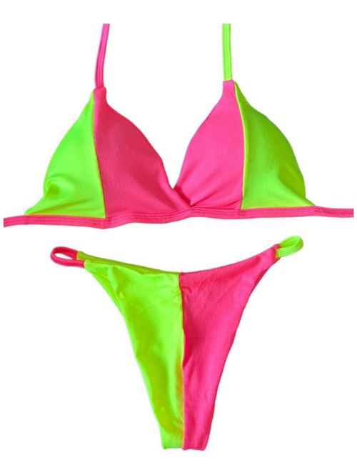 Cor Amarelo Neon/Rosa Neon