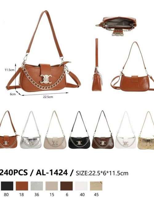 Bolsa metalizada Celine AL-1424 - Ali 88 | ZAX
