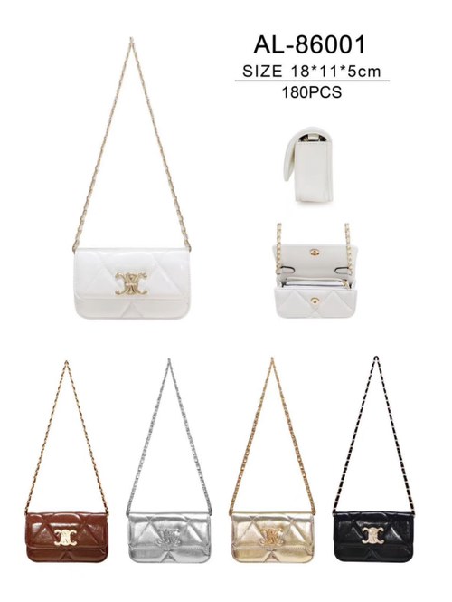Bolsa Celine com alça de corrente AL-86001 - Ali 88 | ZAX