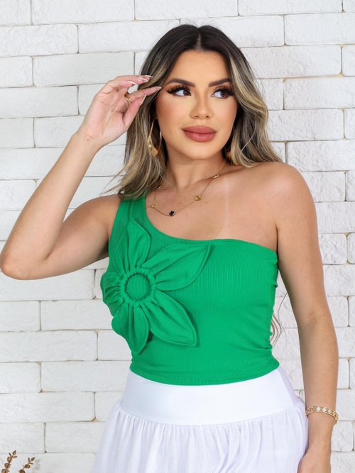 Top Cropped Flor - Modas Camily | ZAX