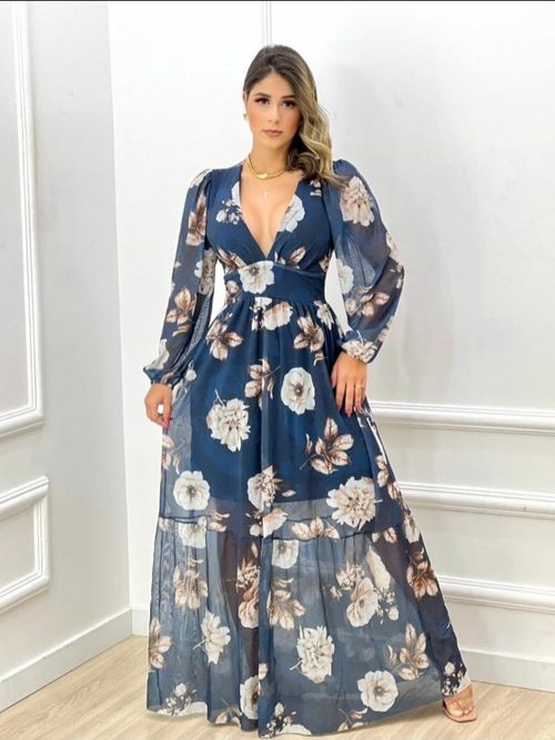 Cor Floral Azul