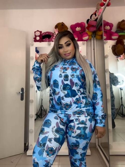 Cor Estampado Azul