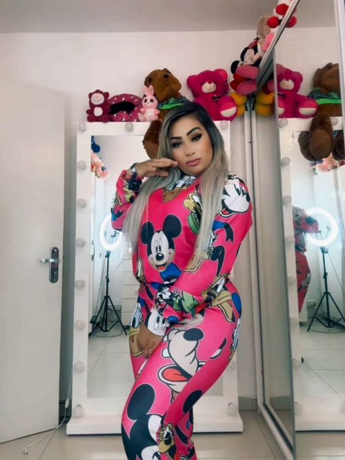 Cor Pink Estampado