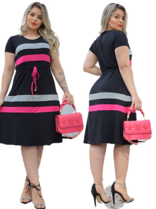 Cor Preto c/ Rosa