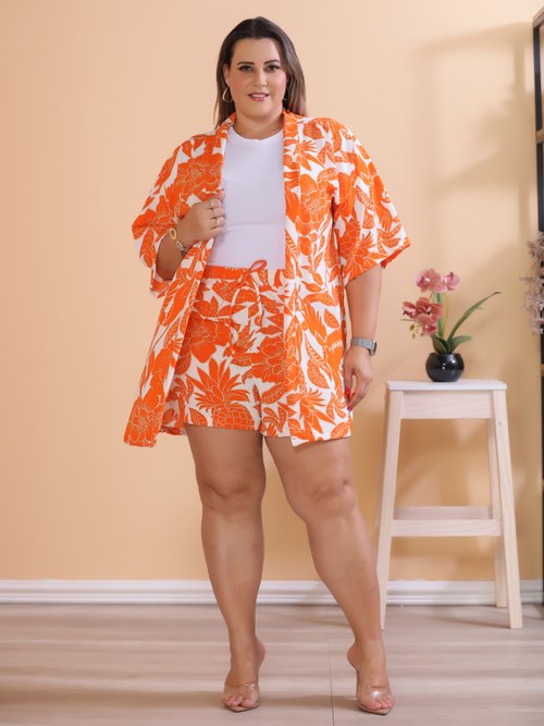 Cor Floral Laranja