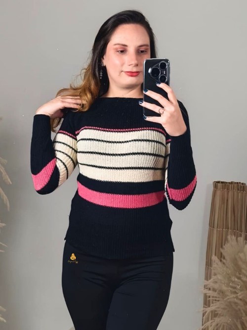 Cor Preto e Rosa