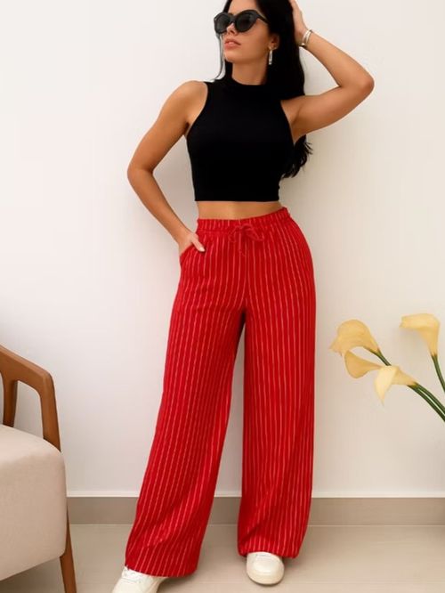 Cor Vermelho Listrado