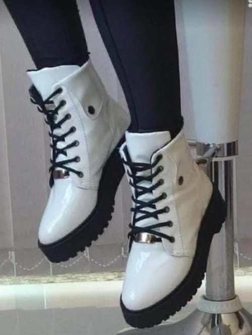 Coturno Verniz Like - Morena Chic Shoes | ZAX